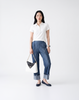 Wrinkle-Free, Cooling & Breathable Free Size Soho Pleated Denim Pants