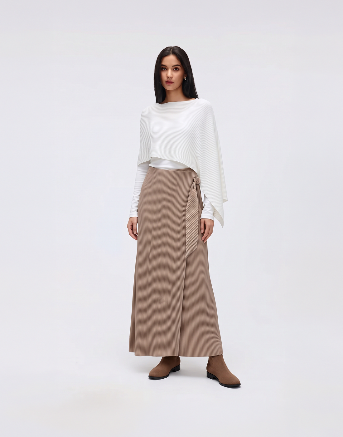 Wrinkle-Free, Breathable & Stretchy Free Size Pleated Hygge Pants
