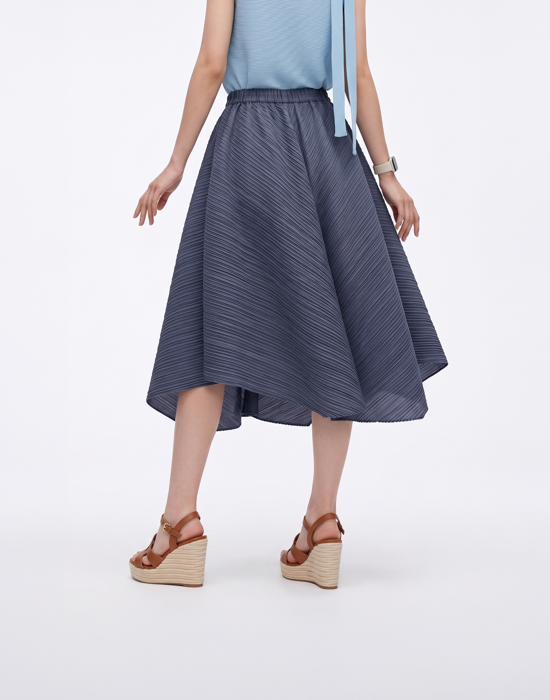 Wrinkle-Free, Cooling & Breathable With Stretchy Waistband Aspire Pleated Pants