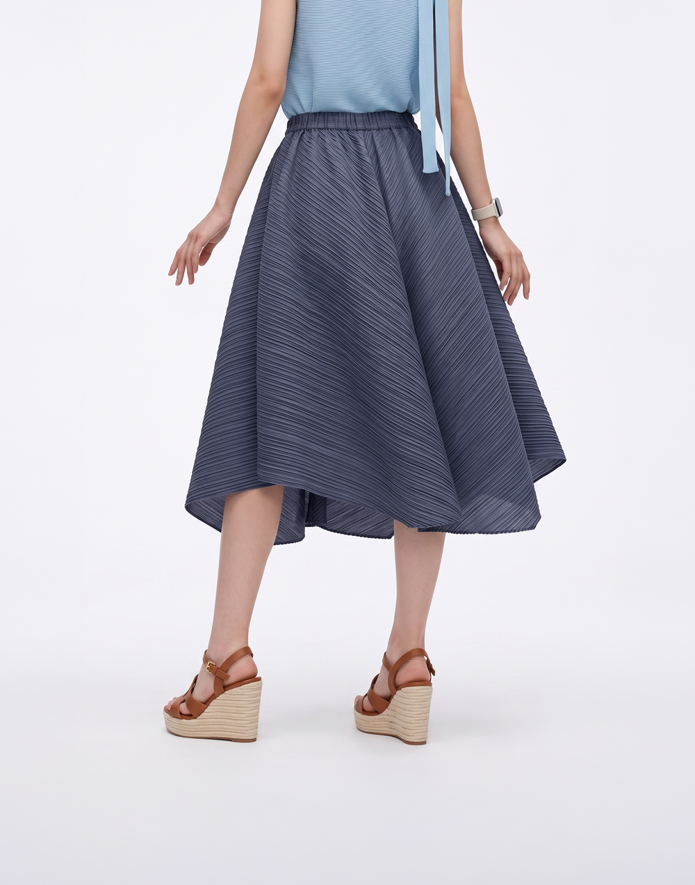 Wrinkle-Free, Cooling & Breathable With Stretchy Waistband Aspire Pleated Pants