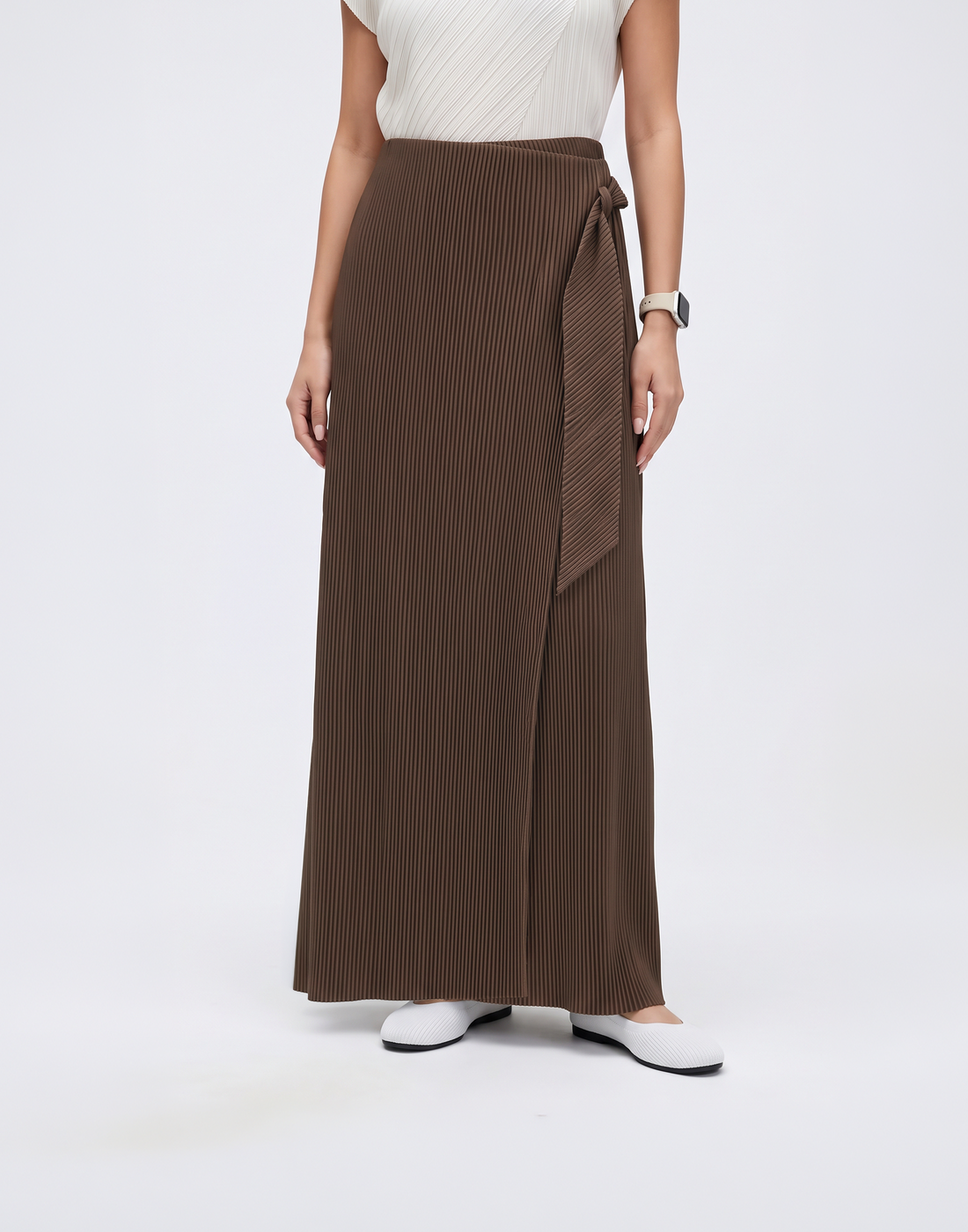 Wrinkle-Free, Breathable & Stretchy Free Size Pleated Hygge Pants
