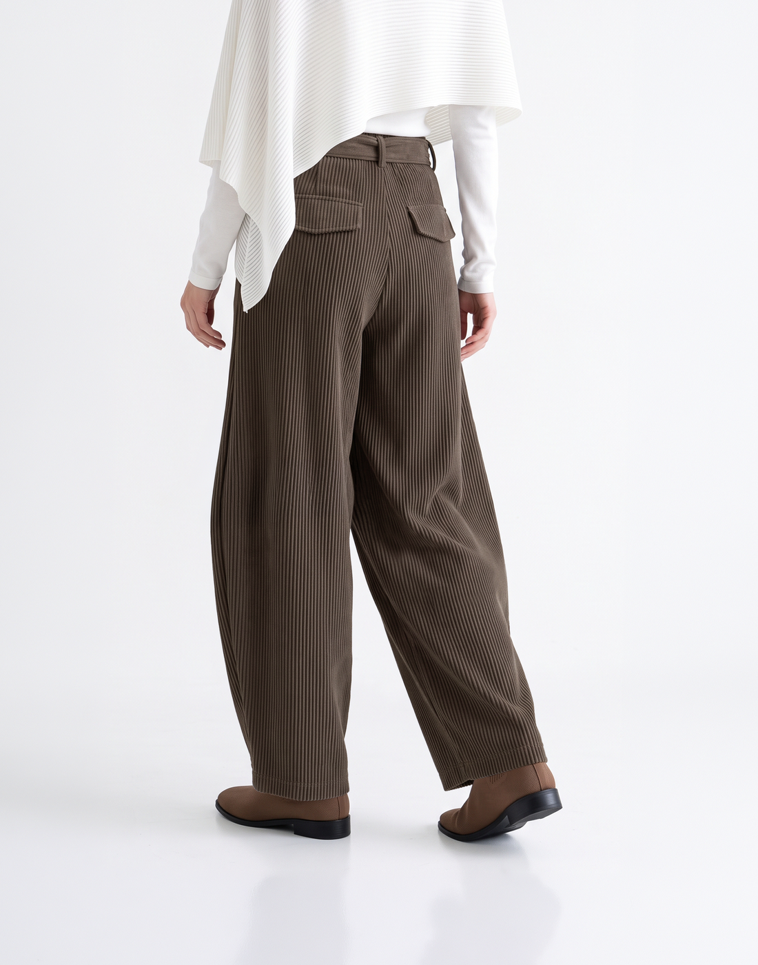 Wrinkle-Free, Cooling & Breathable Free Size Pleated Nola Pants