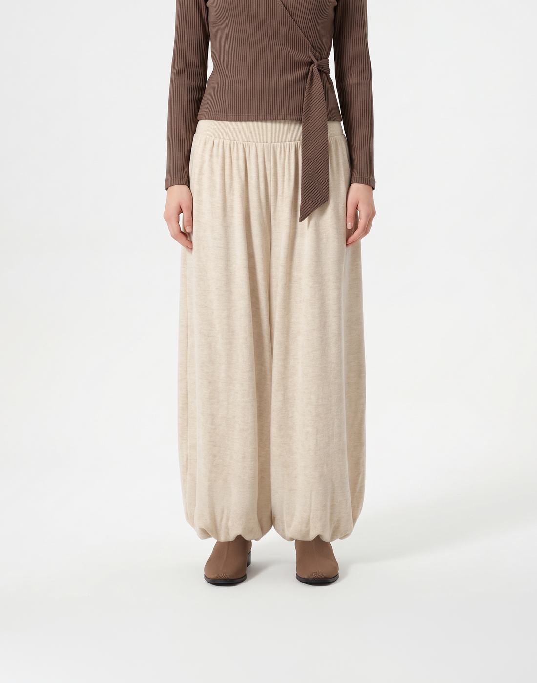 Warm, Buttery Soft & Stretchy With Tummy Covering Puff Pants - Cold Climates