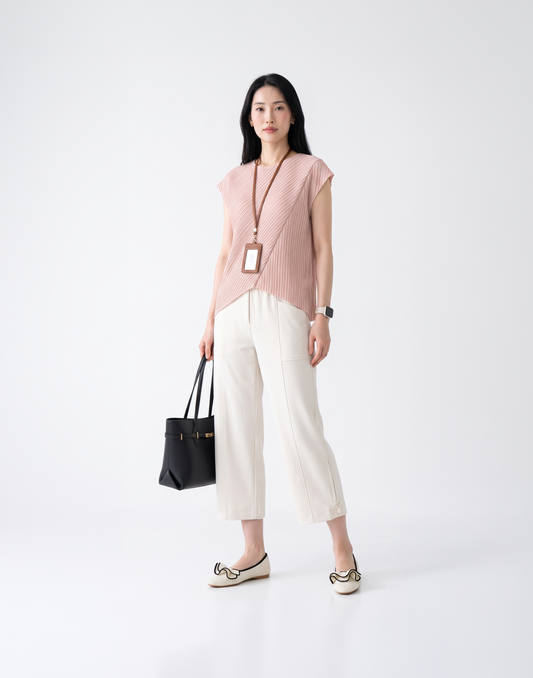 Wrinkle-Free, Butery Soft & Stretchy With Stretchy Waistband Arc Pants & Adjustable Hems