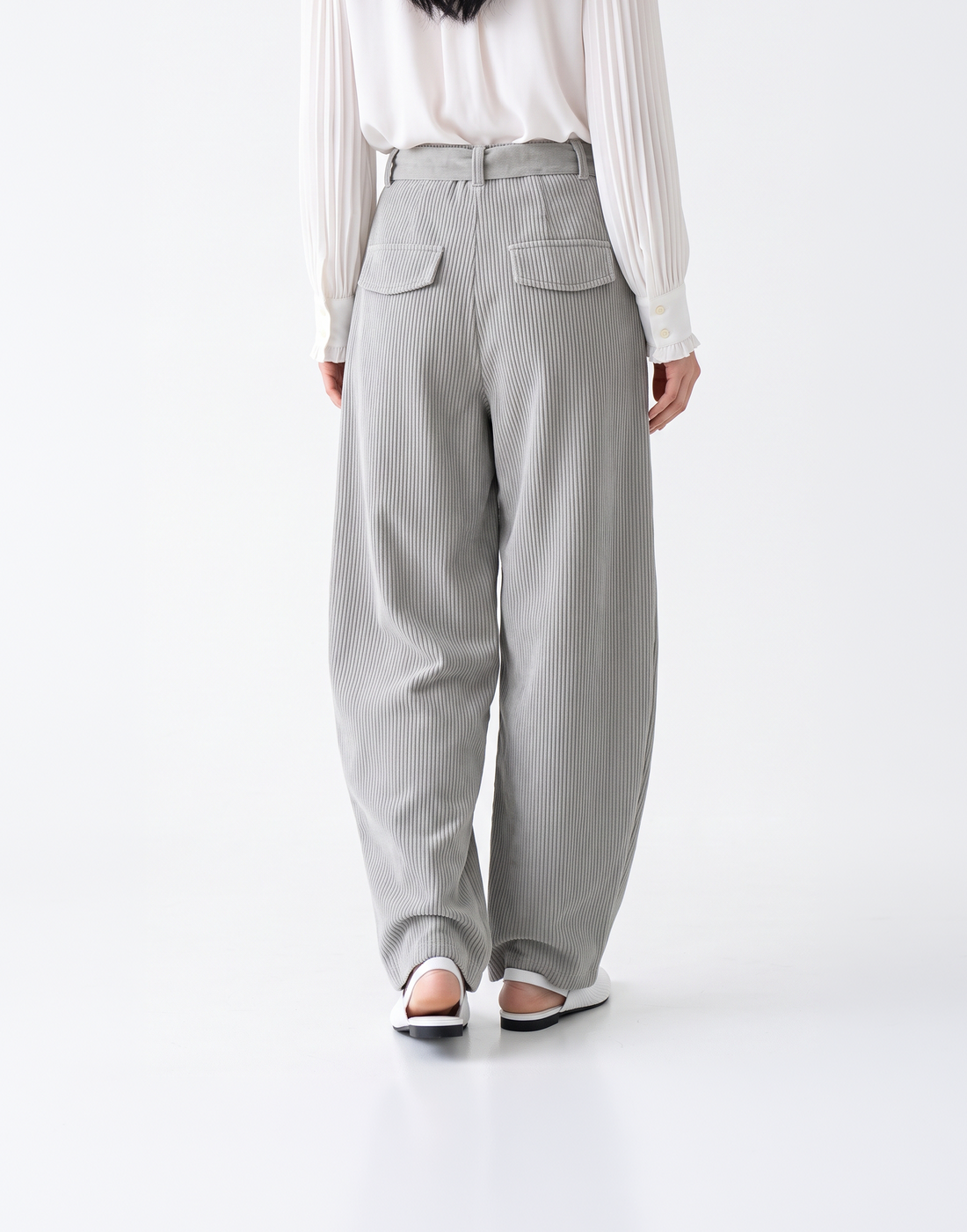 Wrinkle-Free, Cooling & Breathable Free Size Pleated Nola Pants