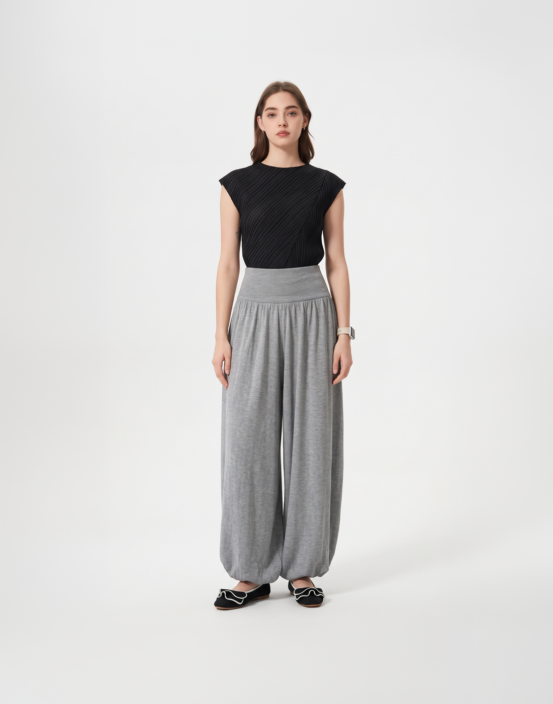 Warm, Buttery Soft & Stretchy With Tummy Covering Puff Pants - Cold Climates