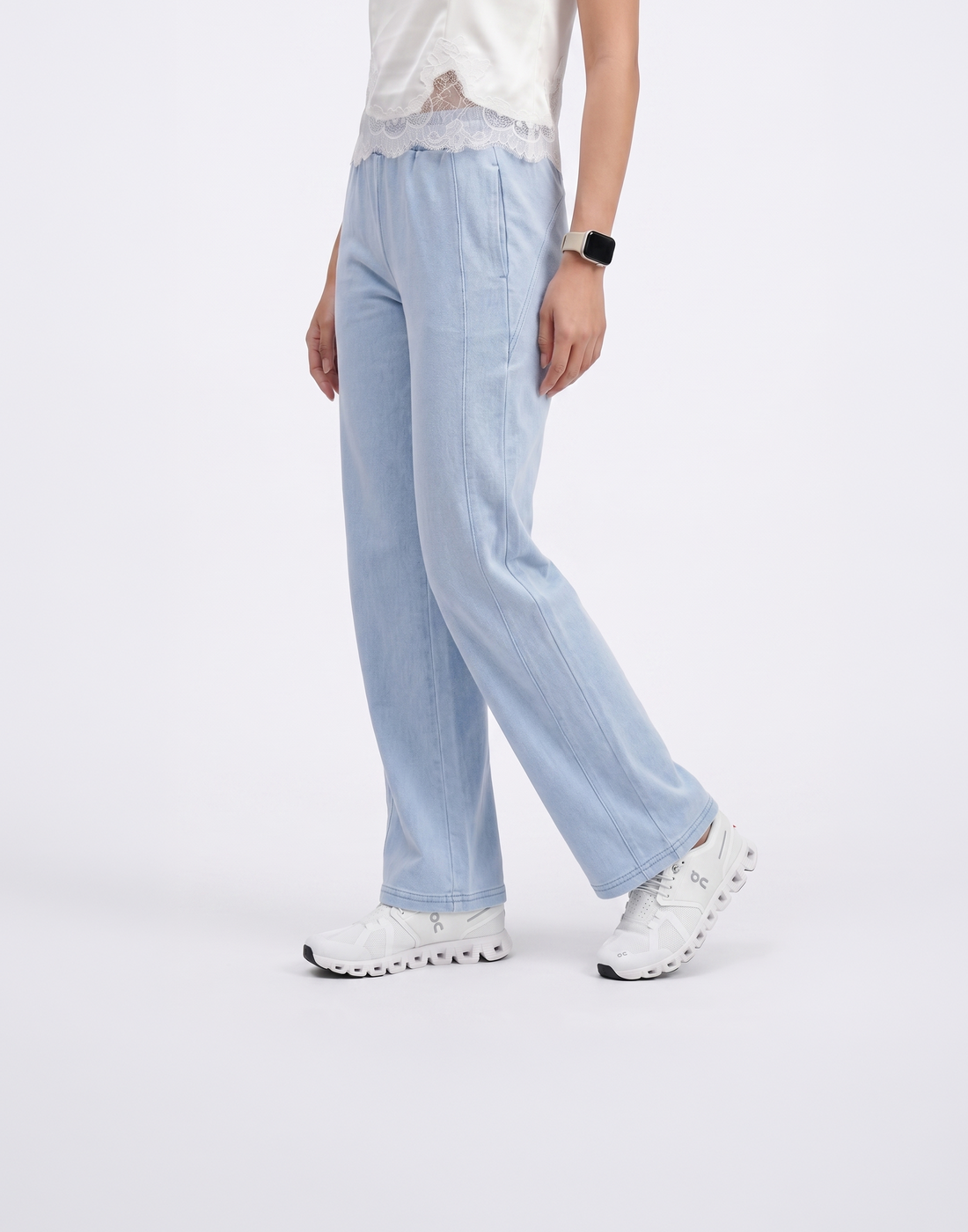 Cooling, Breathable & Tummy Tucking Jetset Lounge Pants With Elastic Waistband