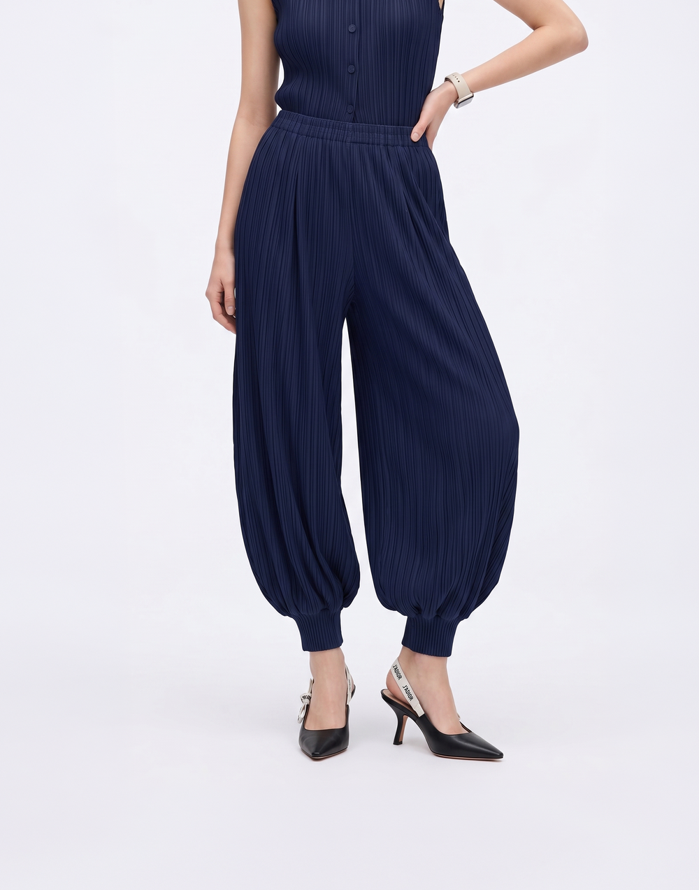 Wrinkle-Free, Cooling & Breathable Free Size Regal Balloon Pants