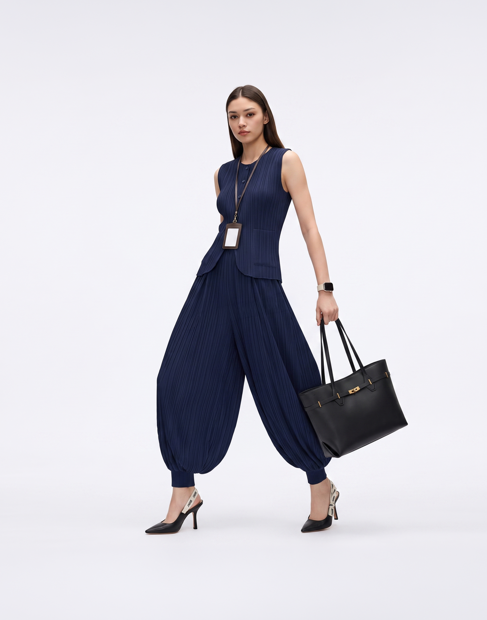 Wrinkle-Free, Cooling & Breathable Free Size Regal Balloon Pants