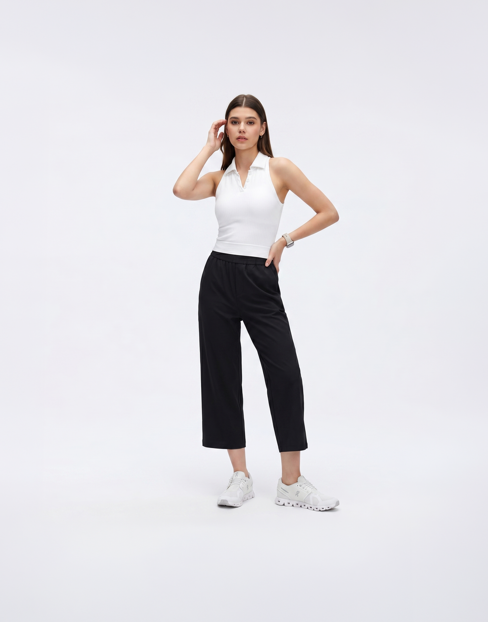 Wrinkle-Free, Cooling & Stretchy With Tummy Control Waistband Command Pants (3 Lengths)