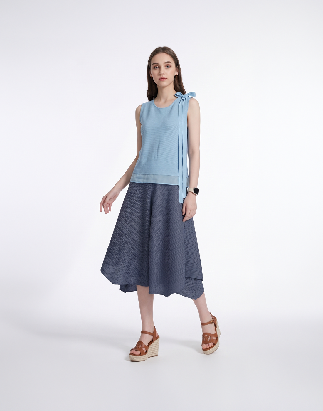 Wrinkle-Free, Cooling & Breathable With Stretchy Waistband Aspire Pleated Pants