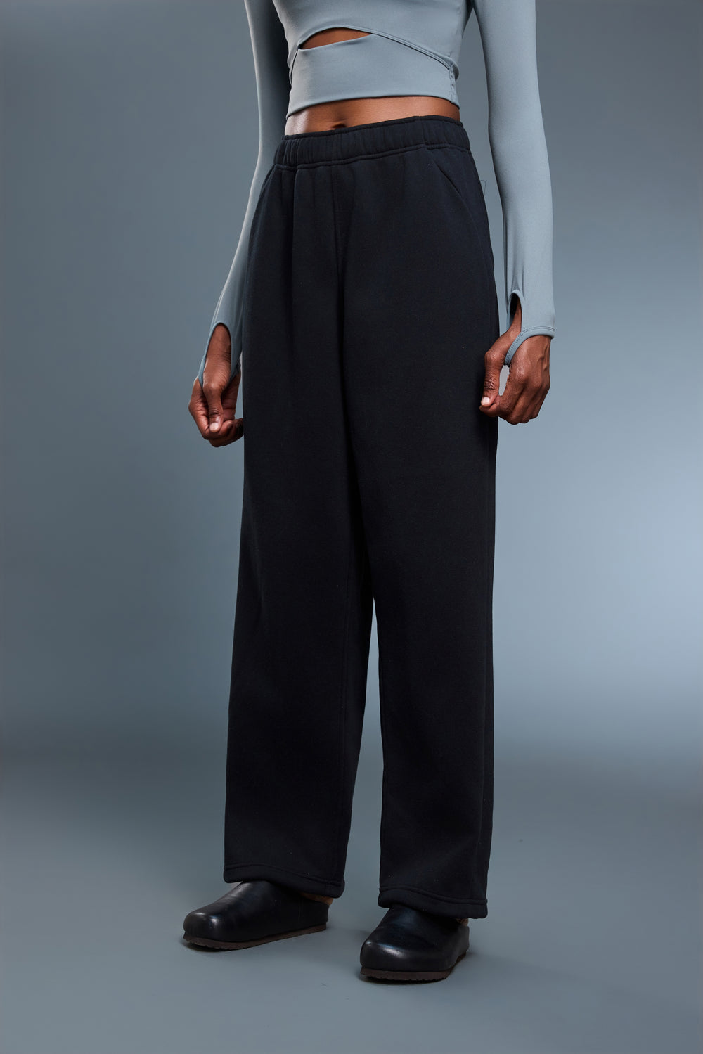 2-In-1 Heatflow Wrinkle-Free Thermal Pants With Adjustable Waistband & Pockets - For Cold Climate