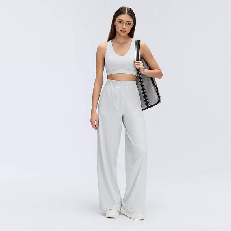 Wrinkle-Free, Cooling & Stretchable Cosmo Pants With Stretchy Waistband & Pockets