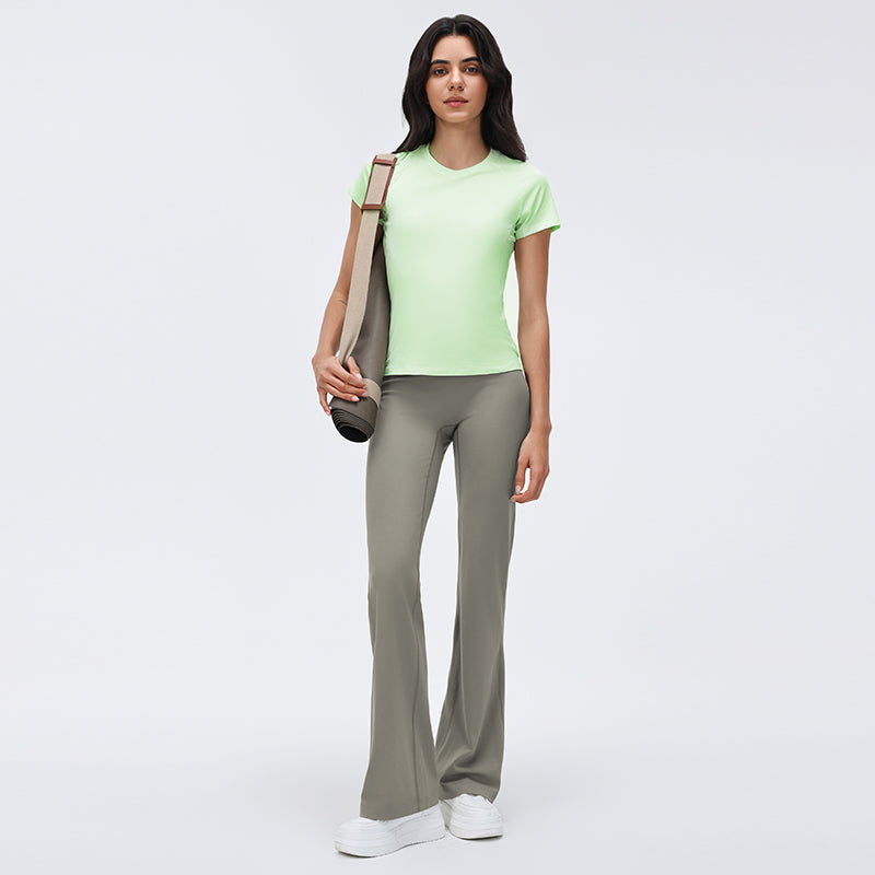 Buy 1, Get 1 Free - Buttery Soft Viva Pants With High & Adjustable Waistband