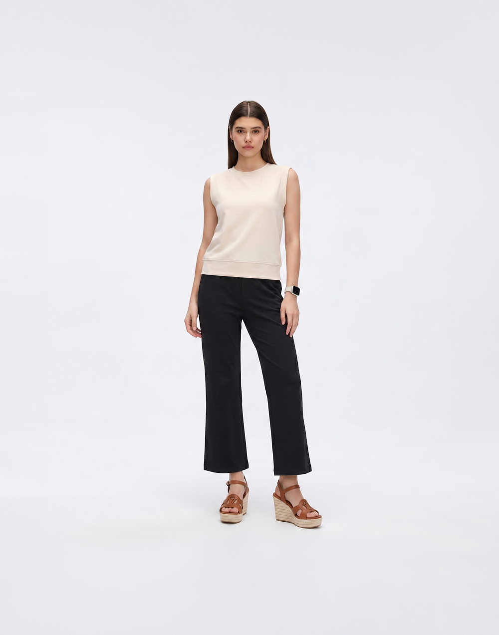Wrinkle-Free, Cooling & Stretchy With Tummy Control Waistband Command Pants (3 Lengths)