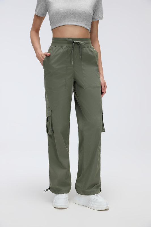 Stretchable Utility Travel Joggers With 6 Pockets