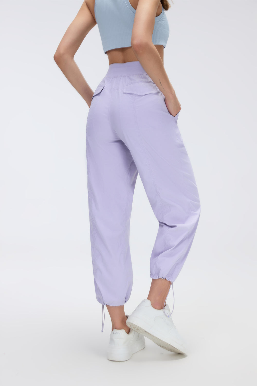 2-In-1 Wrinkle-Free, Cooling & Stretchable Tummy Control Swap Pants With 4 Pockets - For Petities