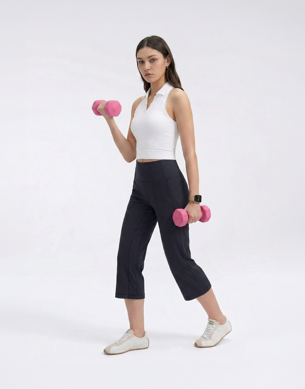 Wrinkle-Free, Cooling & Breathable High-Waisted Unwind Pants With Pockets - For Petites