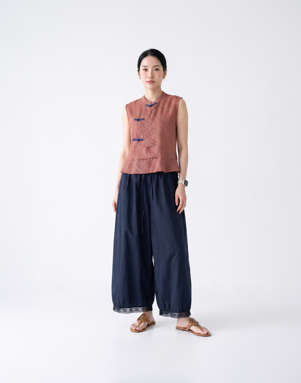 Cooling, Breathable & Stretchy Vivienne Pants With Elastic Waistband & Pockets