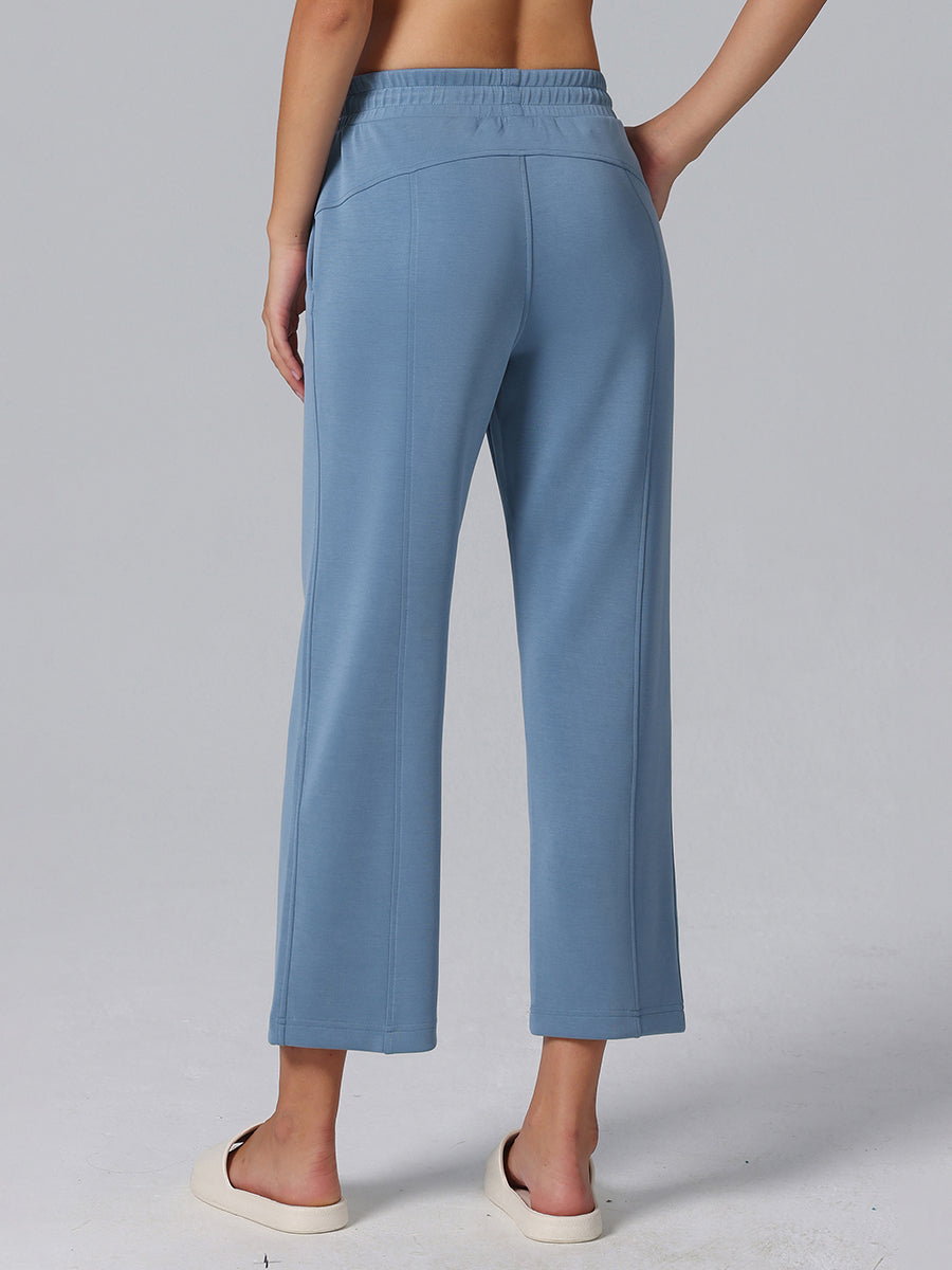 Cooling & Buttery Soft City Explorer Pants With Elastic Waistband & Pockets For Petites