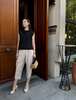 Wrinkle-Free & Cooling With Stretchy Waistband Sora Pants With Pockets - For Petites