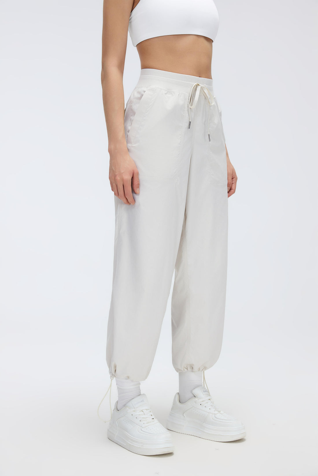 2-In-1 Wrinkle-Free, Cooling & Stretchable Tummy Control Swap Pants With 4 Pockets - For Petities