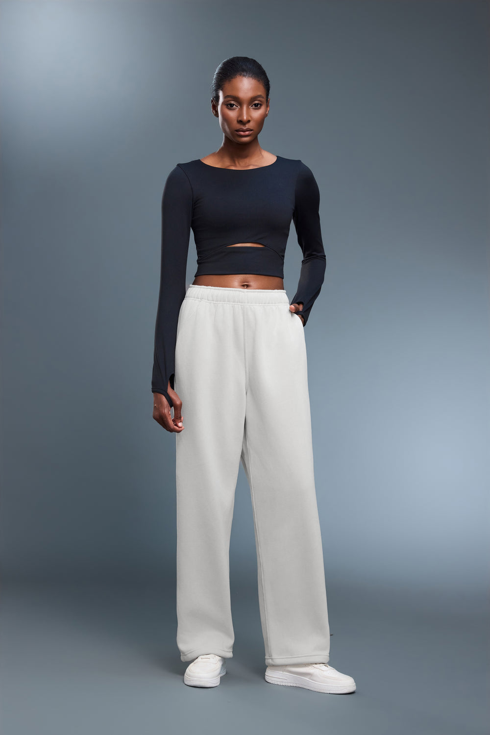 2-In-1 Heatflow Wrinkle-Free Thermal Pants With Adjustable Waistband & Pockets - For Cold Climate