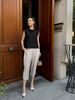 Wrinkle-Free & Cooling With Stretchy Waistband Sora Pants With Pockets - For Petites