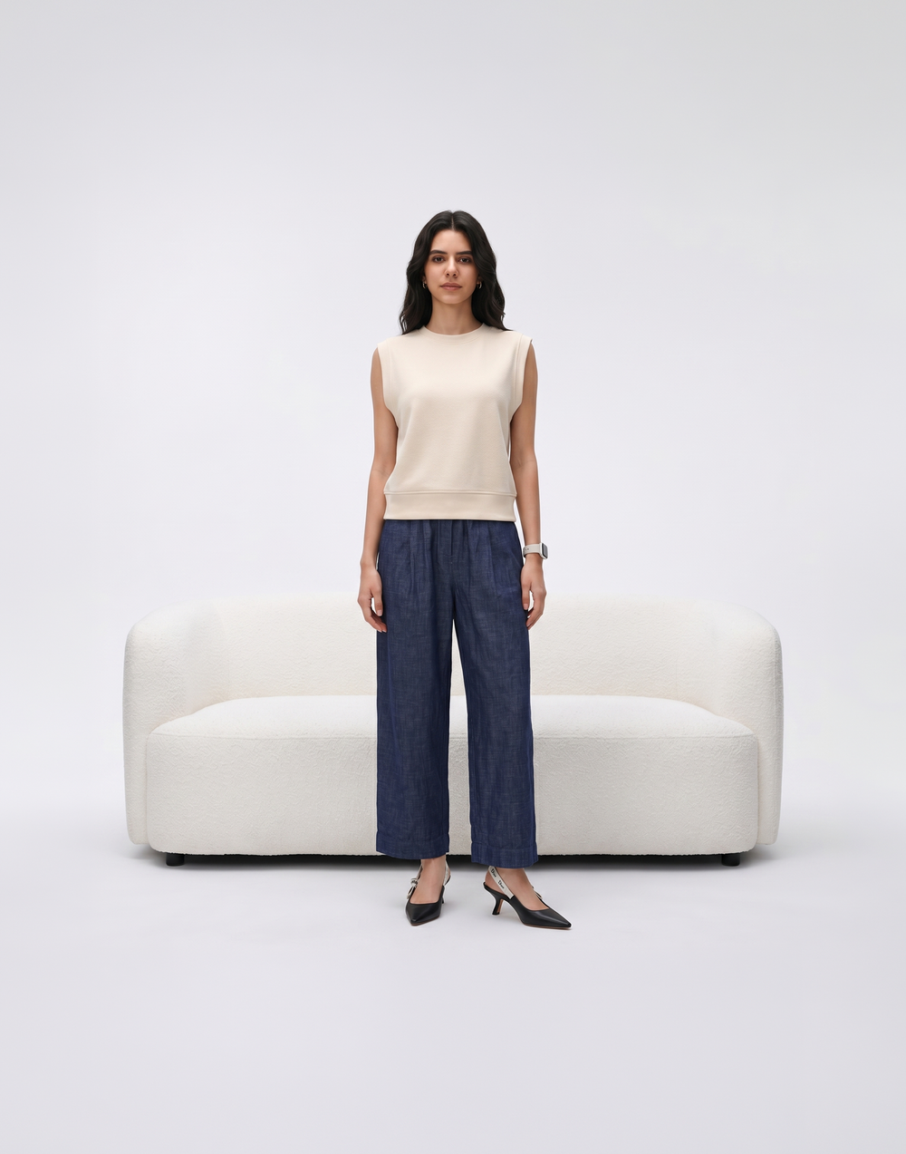 Cooling, Stretchy & Breathable Harmony Pants With Stretchy Waistband (2 Looks)