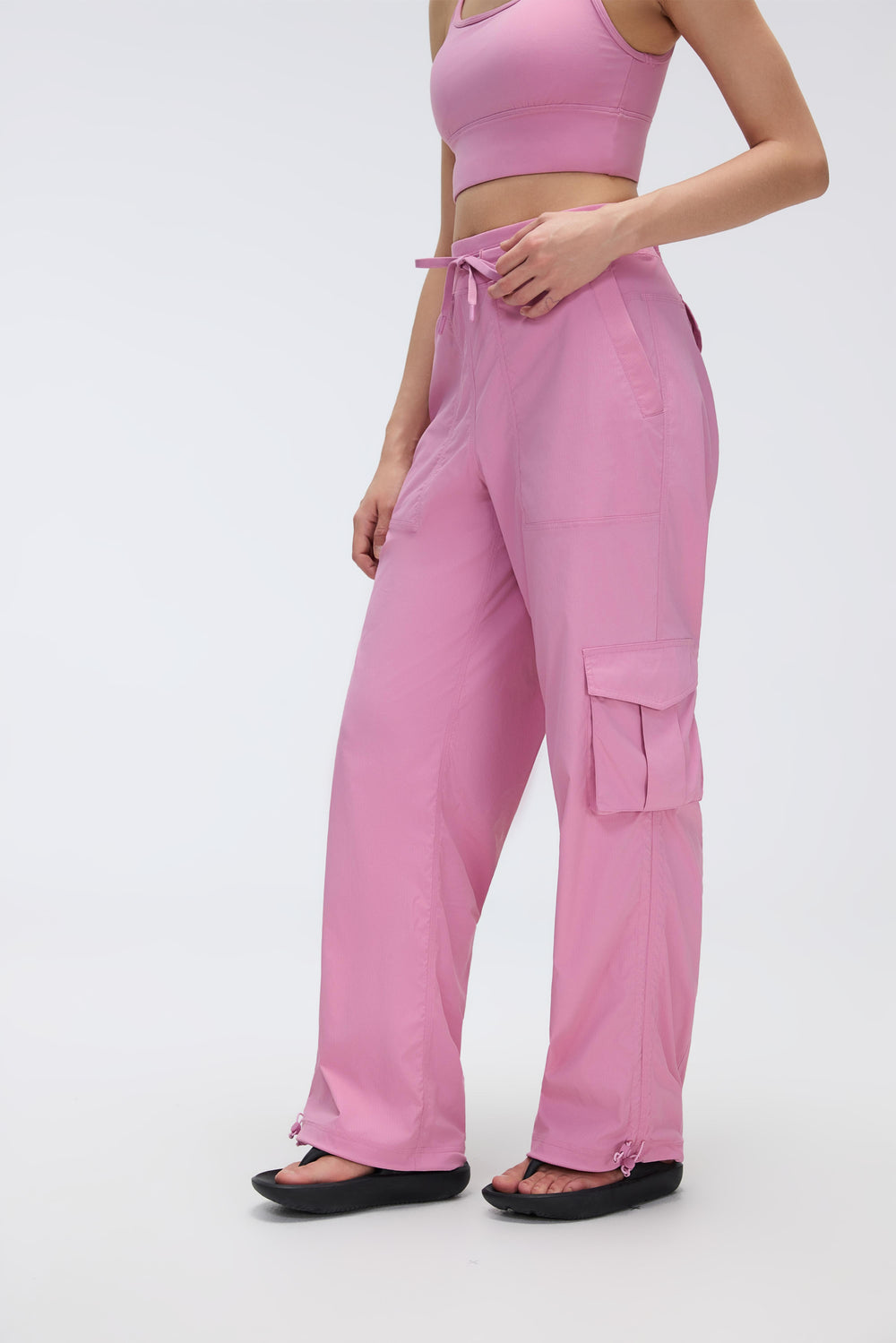 Stretchable Utility Travel Joggers With 6 Pockets