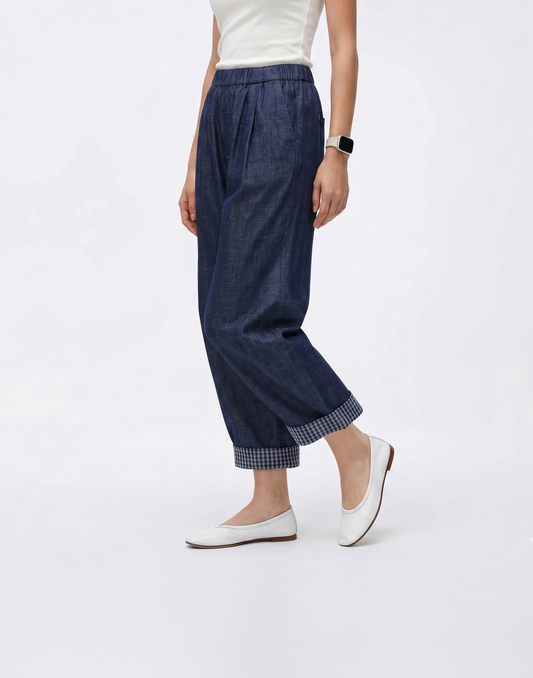 Cooling, Stretchy & Breathable Harmony Pants With Stretchy Waistband (2 Looks)