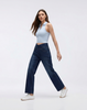 Cooling, Buttery Soft, Stretchy With Tummy Control Wide-Leg Snatch Jeans