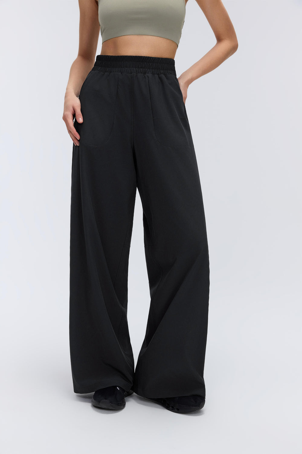 Wrinkle-Free, Cooling & Stretchable Cosmo Pants With Stretchy Waistband & Pockets