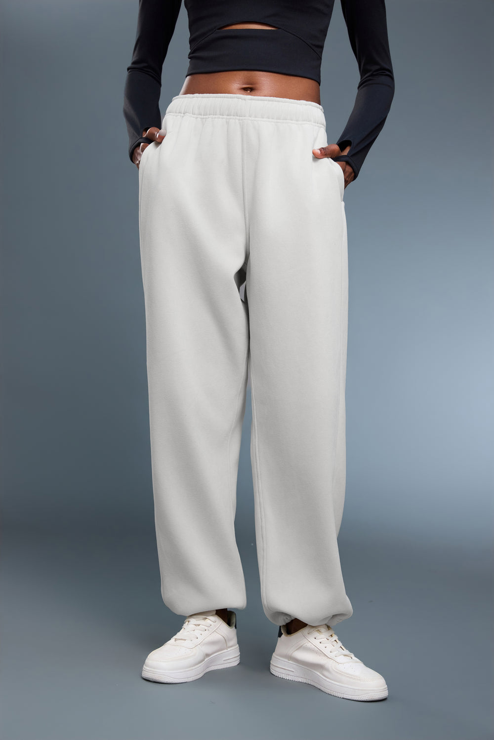 2-In-1 Heatflow Wrinkle-Free Thermal Pants With Adjustable Waistband & Pockets - For Cold Climate