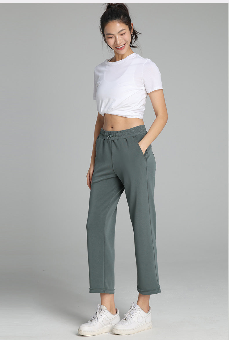 Cooling & Buttery Soft City Explorer Pants With Elastic Waistband & Pockets For Petites
