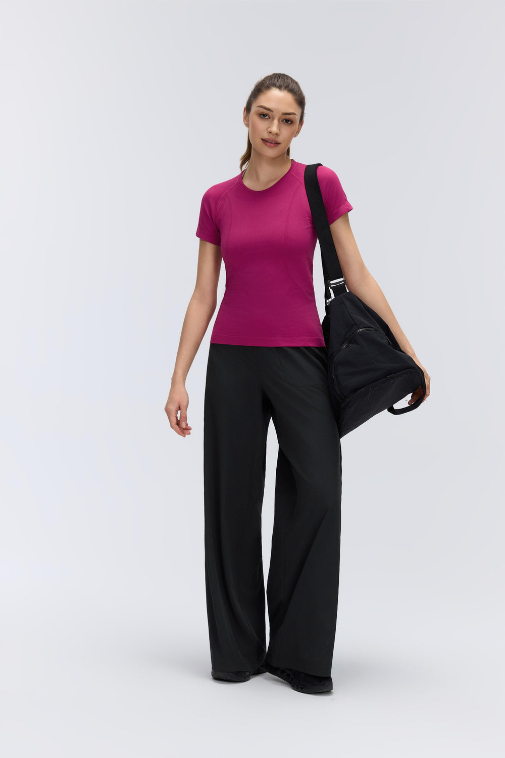 Wrinkle-Free, Cooling & Stretchable Cosmo Pants With Stretchy Waistband & Pockets