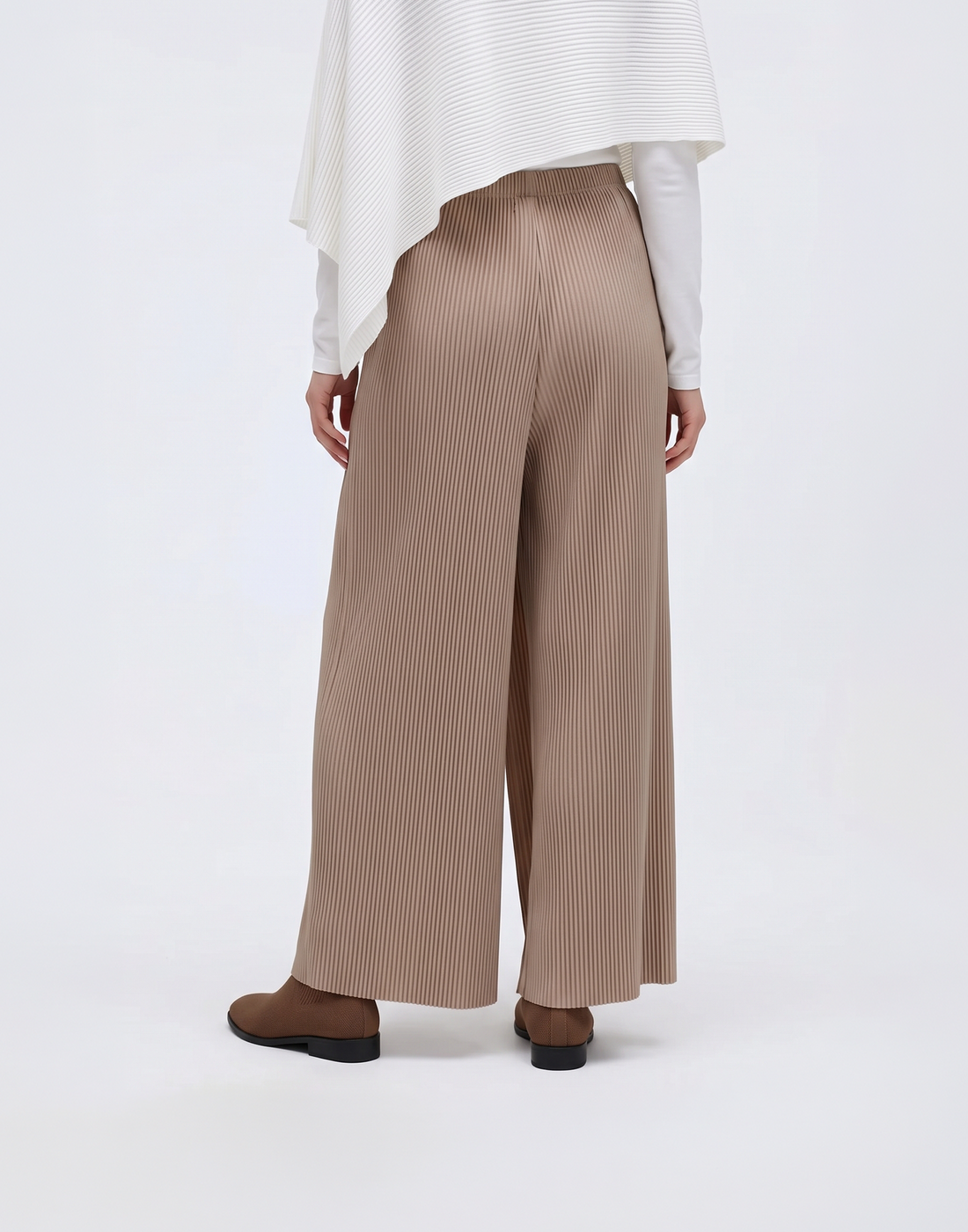 Wrinkle-Free, Breathable & Stretchy Free Size Pleated Hygge Pants