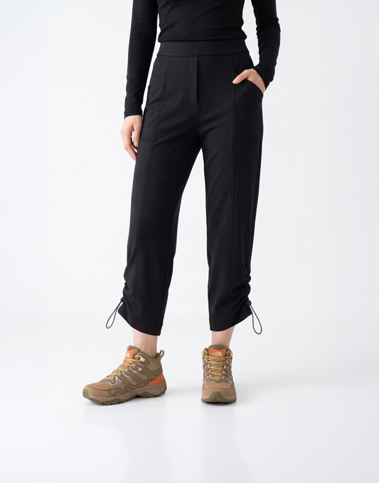 Wrinkle-Free, Butery Soft & Stretchy With Stretchy Waistband Arc Pants & Adjustable Hems