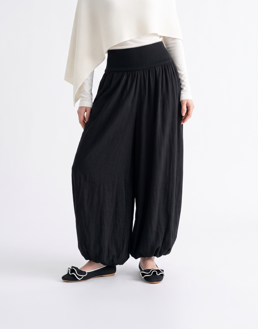 Warm, Buttery Soft & Stretchy With Tummy Covering Puff Pants - Cold Climates