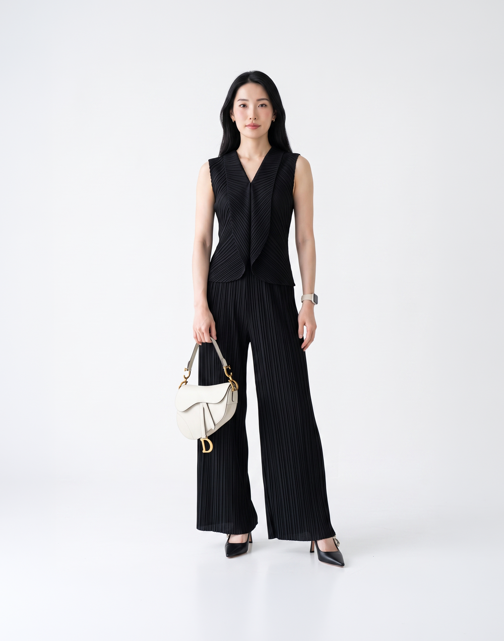 Wrinkle-Free, Cooling & Breathable With Stretchable Waistband Allure Pants With Pockets