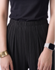 Cooling, Wrinkle-Free With Stretchy Waistband Timeless Trousers With Pockets