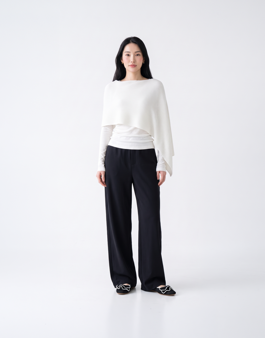 Buttery Soft, Warm With Elastic Waistband Highland Wool Pants With Pockets