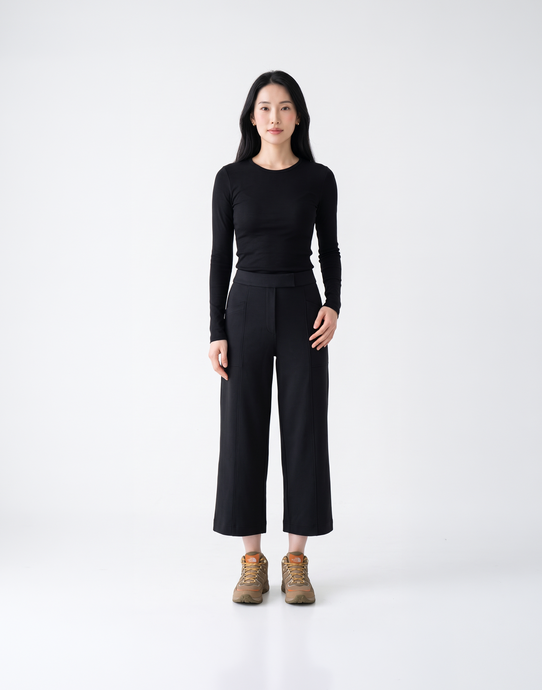 Wrinkle-Free, Butery Soft & Stretchy With Stretchy Waistband Arc Pants & Adjustable Hems