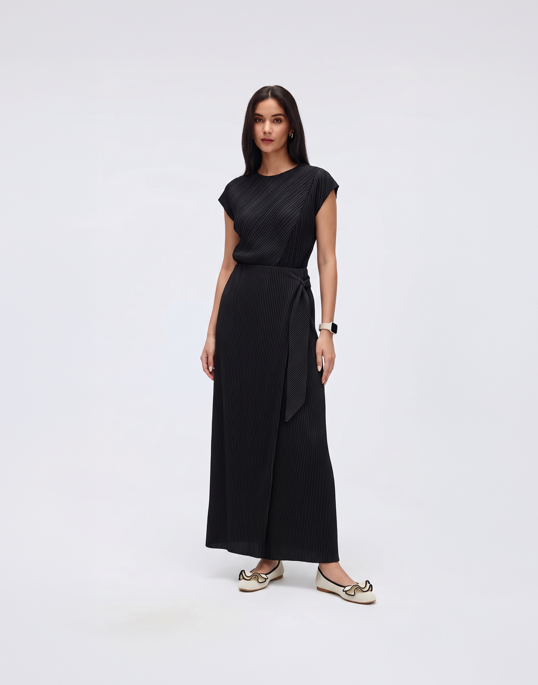 Wrinkle-Free, Breathable & Stretchy Free Size Pleated Hygge Pants