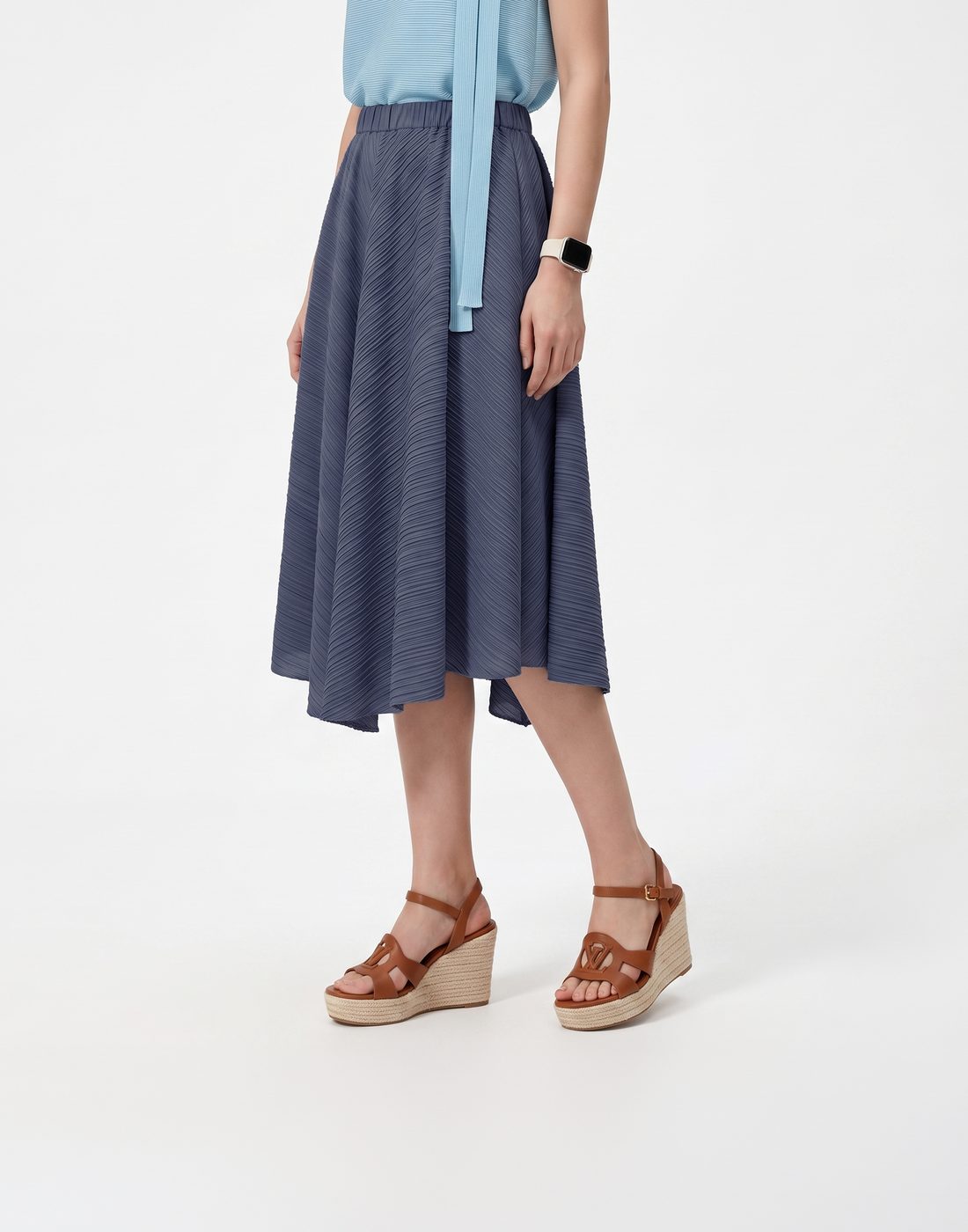 Wrinkle-Free, Cooling & Breathable With Stretchy Waistband Aspire Pleated Pants