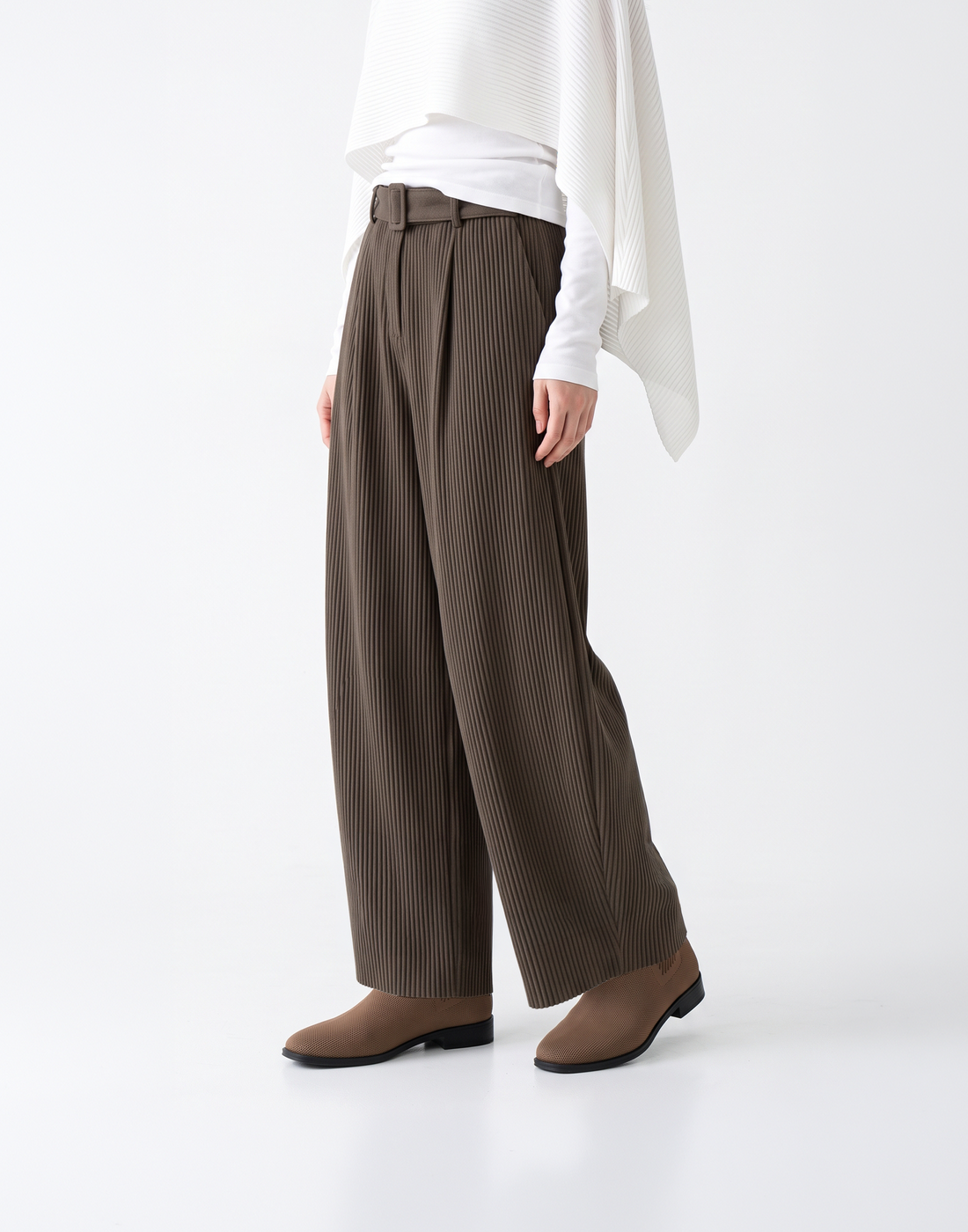 Wrinkle-Free, Cooling & Breathable Free Size Pleated Nola Pants