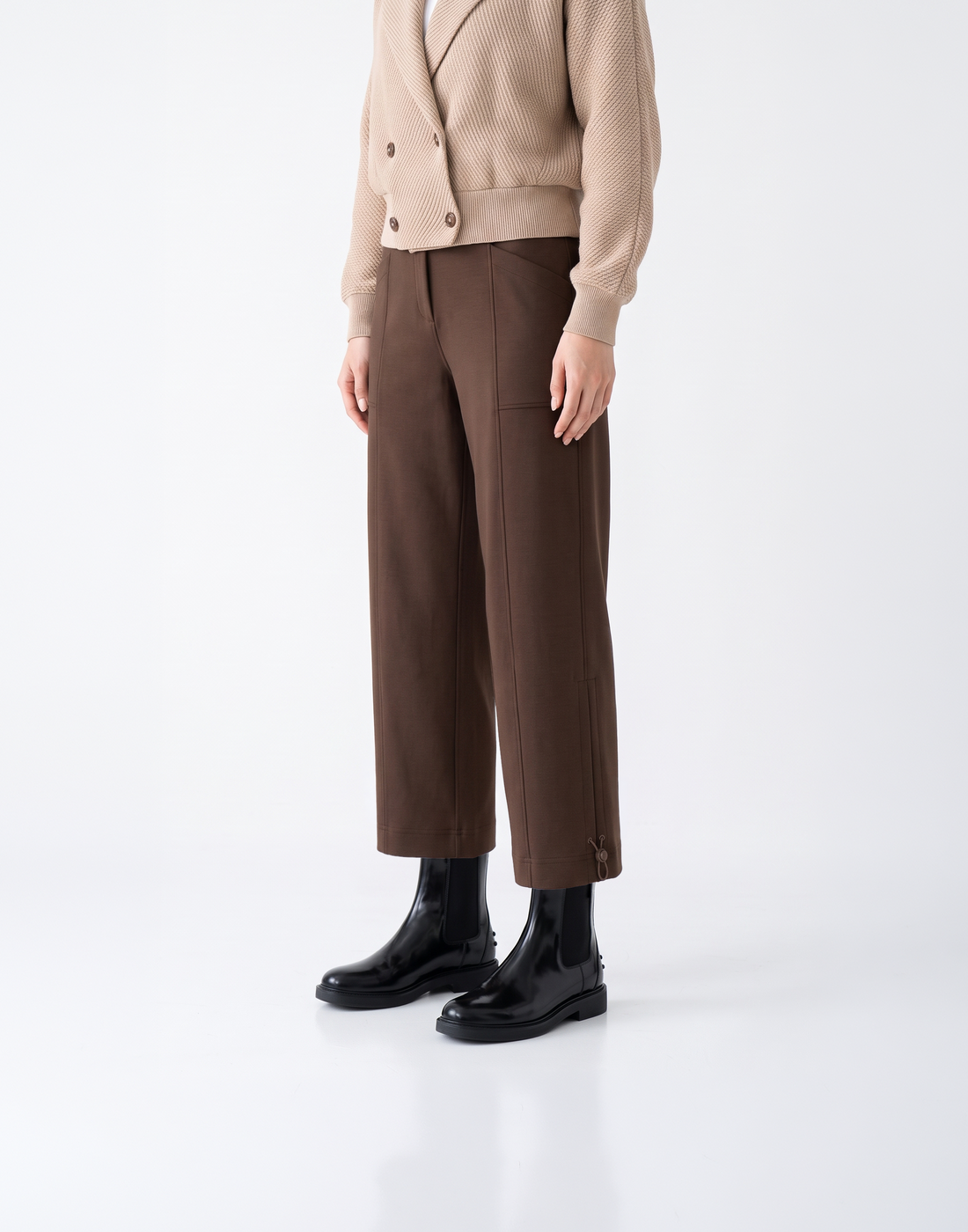 Wrinkle-Free, Butery Soft & Stretchy With Stretchy Waistband Arc Pants & Adjustable Hems
