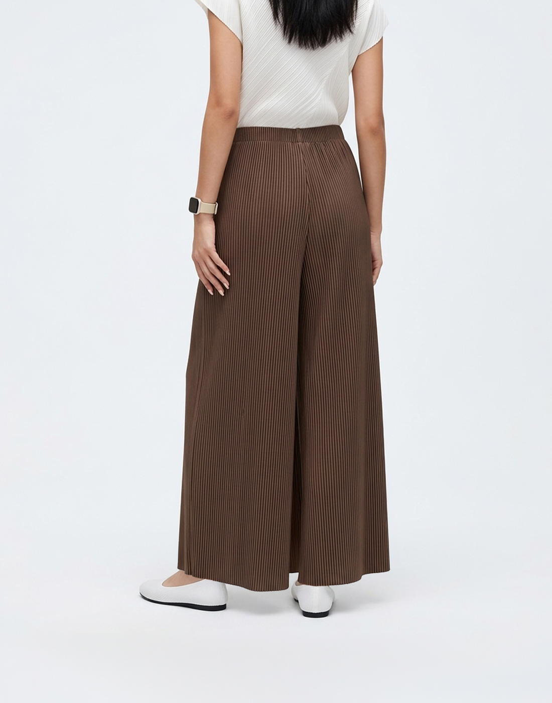 Wrinkle-Free, Breathable & Stretchy Free Size Pleated Hygge Pants