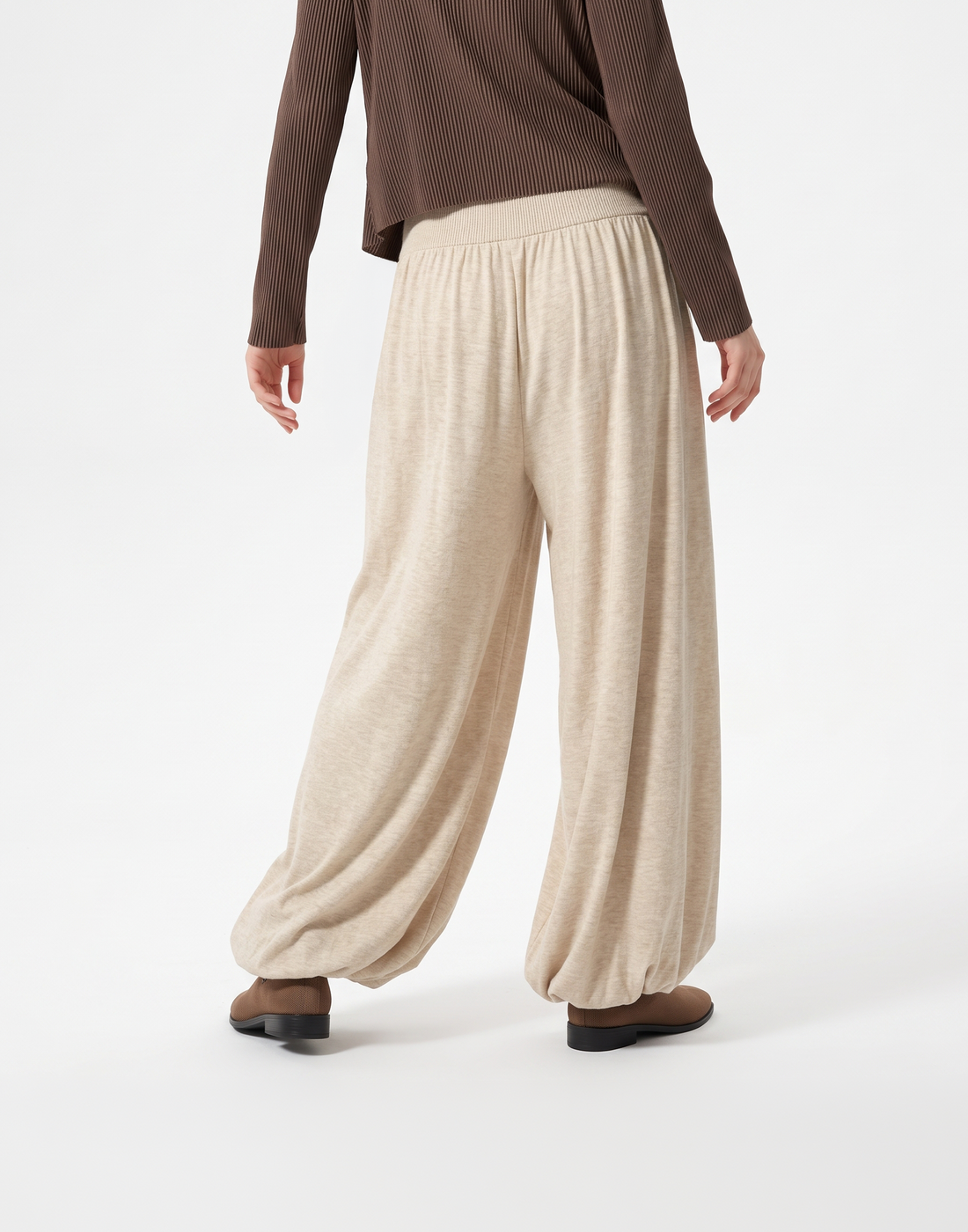 Warm, Buttery Soft & Stretchy With Tummy Covering Puff Pants - Cold Climates