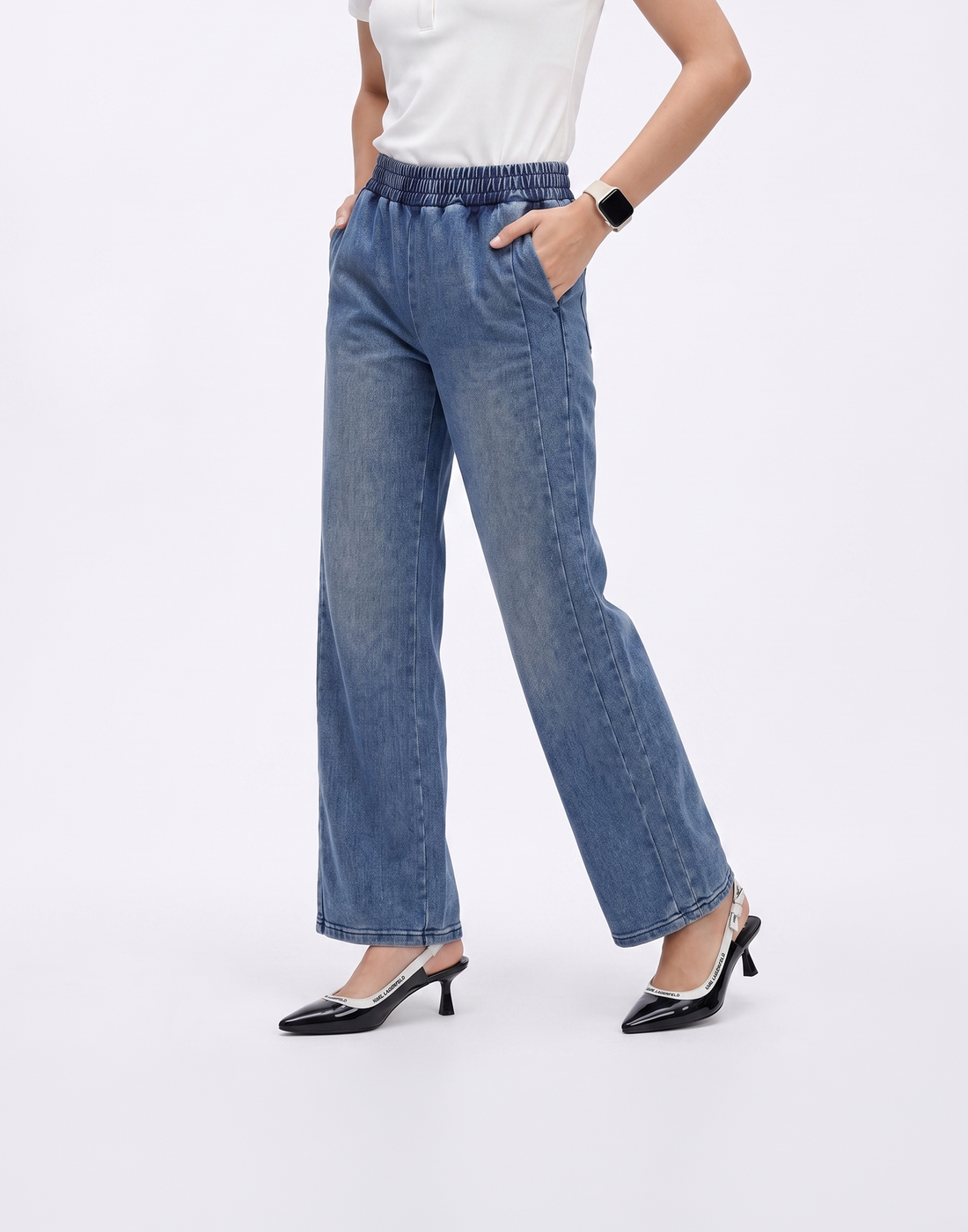 Cooling, Breathable & Tummy Tucking Jetset Lounge Pants With Elastic Waistband